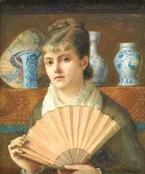 Eine moderne junge Frau